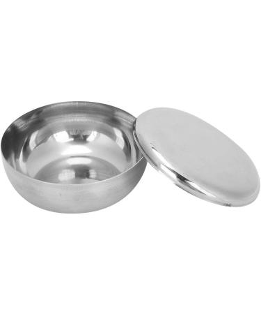 FILFEEL Stainless Steel Shaving Bowl with Lid | Ideal for Shaving Soap & Rich Lather (304 Stainless Steel) - Premium Quality & Durability - Buy Online on GoSupps.com