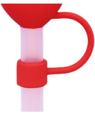 Adorable Straw Plug Sure Here's A Product Title for Listing Silicone Love Heart Cover Set Tumbler Reusable Food-Grade Leak-Proof 9-10mm Dust-Proof Red - Buy Online on GoSupps.com