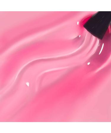 Vishine Transparent Shine Pink Jelly Natural Gel Nail Polish Color UV LED Gel Varnish Long-Lasting Manicure Nail Art 0.5 fl oz - Buy Online on GoSupps.com