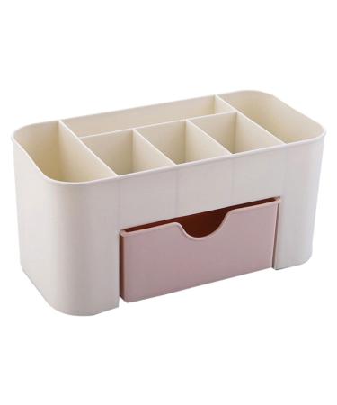 Makeup Storage for Desk - Makeup Organizer for Vanity Desk Cosmetics Organizer Bathroom and Bedroom Supplies for Eyeshadow Lotions Nail Polish Canian