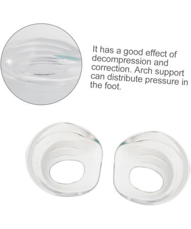 FOMIYES 4 Pairs Orthotic Heel Pads for Women Silicone Gel Insoles for Work Boots & Heel Lift Comfort - Buy Online on GoSupps.com