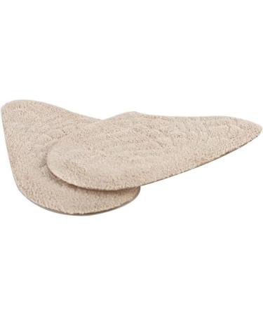 Shoe Heel Gel Shock Absorption - Anti-Wear Foot Protectors for Women | Comfort for Heel Spurs & Dry Cracked Heels (Flannel Apricot X-Large - Buy Online on GoSupps.com