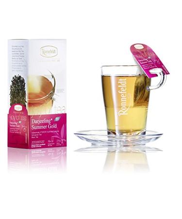 Ronnefeldt Darjeeling Summer Gold - Organic Black Tea 15 Tea Bags (37.5g) | Joy of Tea - International Shipping Available - Buy Online on GoSupps.com