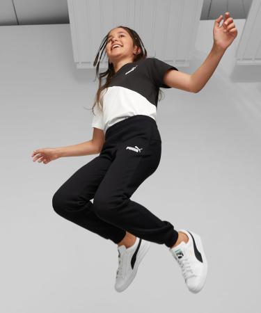 PUMA Girls Ess Sweatpants | Stylish Puma Black Joggers for Active Kids | Size 152 EU - Shop Now! - Buy Online on GoSupps.com