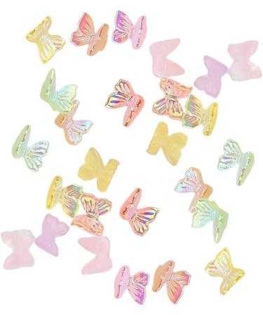 dijiusidy 50 Pieces Glass Crystal Set Eye-catching Personalized Nail Art Rhinestones DIY Handcraft Manicure Accessories for Card Making Aurora - Buy Online on GoSupps.com