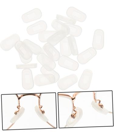 Lurrose 12 Pairs of Silicone Nose Pads for Glasses Comfortable Nose Protection & Accessories for Frames Black 1.8x1x1cm - Buy Online on GoSupps.com