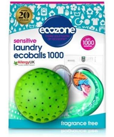 Ecozone Ecoballs 1000 - Eco-Friendly Wash Balls for Sustainable Laundry | Shop Internationally - Buy Online on GoSupps.com