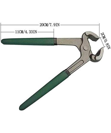 iksya Horse Hoof Nippers Trimmer - Professional Horse Farrier Tool Trimming Shears Nail Clippers for Goats Sheep Pigs Cattle Horses with Rubber Grip (Color : Green) - Buy Online on GoSupps.com