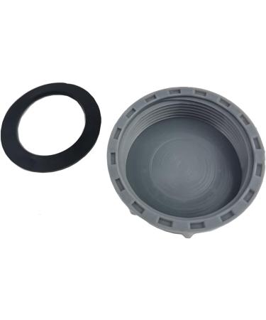 Buy Qrity 2-Pack Kitchen Sink Drain Pipe Locking Caps - 56mm Inner Thread for Leak Prevention | International Shipping Available - Buy Online on GoSupps.com
