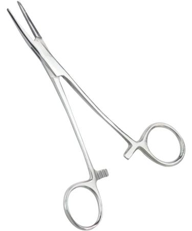 Chi-buy Pets Straight & Curved Stainless Steel Hemostat Forceps - Professional Grooming Tool for Cats & Dogs - Buy Online on GoSupps.com