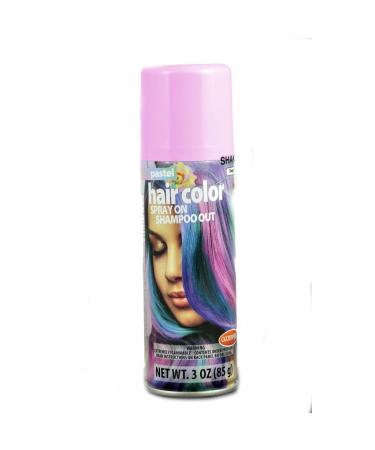 Temporary Hair Color Goodmark Halloween Pastel | Non Permanent and Semi Hair Dye | Spray on Punky Colour of Pink| Boys and Girls Enjoy This Hair Product for Fun Stuffs | Easy to Remove with Shampoo