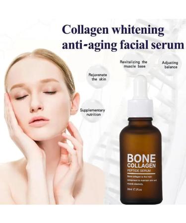 Facial Serums Skincare Set - Retinol Serum & Vitamin C Serum & Bone Collagen Serum - Anti Aging Skincare for Women & Men - Kojic Acid Serum with Nicotinamide for Anti-Dark Spots & Brightening - Buy Online on GoSupps.com