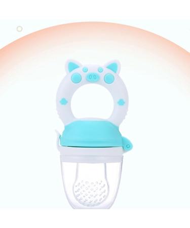2-Piece Soft Silicone Pacifier & Feeder Set - Promote Hand & Mouth Coordination | Safe for Baby | International Shipping - Buy Online on GoSupps.com