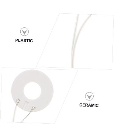 DOITOOL 6 Pcs White Element Metal Tool 9.5X2.5CMx3pcs Whitex3pcs - Buy Online on GoSupps.com