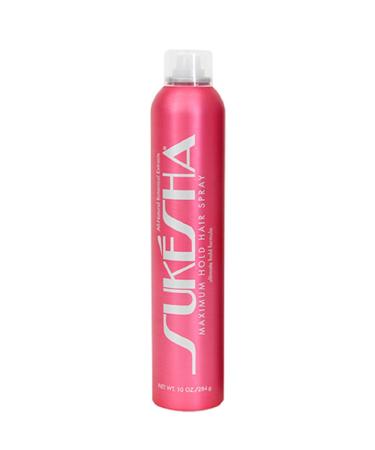 Sukesha Maximum Hold Hair Spray 10 oz