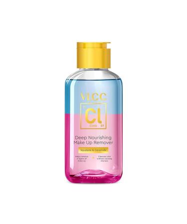 Cliinic Deep Nourishing Make Up Remover - 125ml | Biphasic Makeup Remover | Removes Up to 6 Layers of Makeup | Hydrating Makeup Remover | Removes Water Insoluble Makeup
