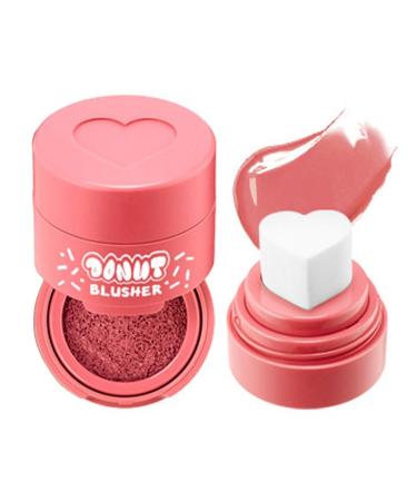 Stamp Liquid Blush Stamp Blush with Heart Applicator Natural Long-Lasting Blush Light and Airy Makeup Gift for Women (02 One size fits all) 02 7 g (Pack of 1)