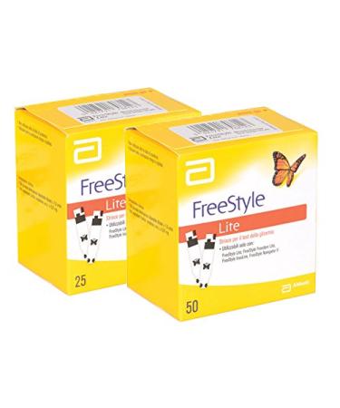 Buy Abbott FreeStyle Glucose Strips Lite - 50 Pieces | Fast International Shipping - Buy Online on GoSupps.com