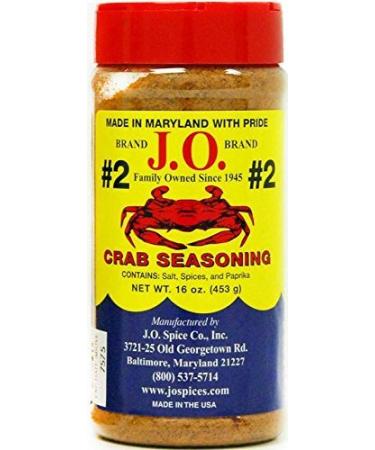 J.O. Crab Seasoning #2 16 Ounce