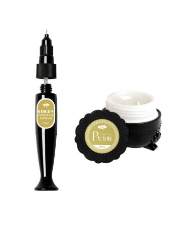 minkissy 3 Sets Nail Art Glue Nail Drill Glue Manicure Tool Second Generation Dedicated - Buy Online on GoSupps.com