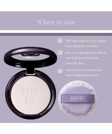 Anna Sui Brightening Powder Compact & Refill - Radiant Skin in a Compact - Buy Online on GoSupps.com