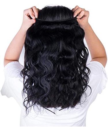 12 Bundle Brazilian Body Wave Human Hair Extensions - 100% Virgin Natural Black Weave - Buy Online on GoSupps.com