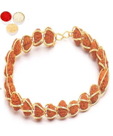 Ghasitaram Gifts 1406 Elegant rudraksh Bracelet