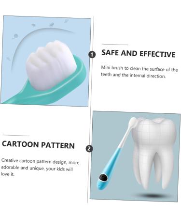 Healvian 3pcs Children's Toothbrush Set | Soft Bristles for Milk Teeth Cleaning | Fun & Safe Oral Care Toys - Buy Online on GoSupps.com