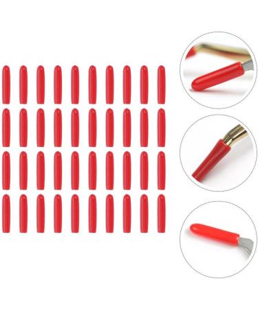 120 Pack Twine Eyelash Tweezers Covers - Scissor-Style Pink Protection Cases for Eyelashes & Tweezers - Buy Online on GoSupps.com