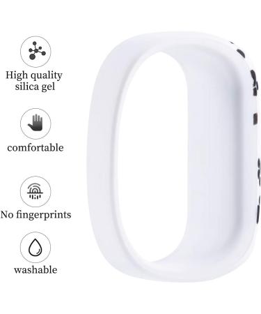 Vozehui Silicone Bands for Garmin Vivofit 3/Jr/Jr 2 - Colorful Replacement Wristbands for Kids & Adults - Galaxy + Paw Design - Small/Large - Buy Online on GoSupps.com