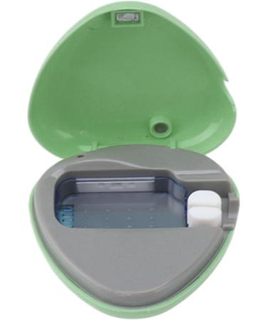 Toothbrush Sanitizer Case Toothbrush Sanitizer Case Simple Operation Small For Home Office Travel (Green) - Buy Online on GoSupps.com