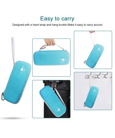 Stethoscope Carrying Case for Littmann & MDF Stethoscopes - Turquoise Travel Case with Extra Room for Nurse Accessories - Buy Online on GoSupps.com