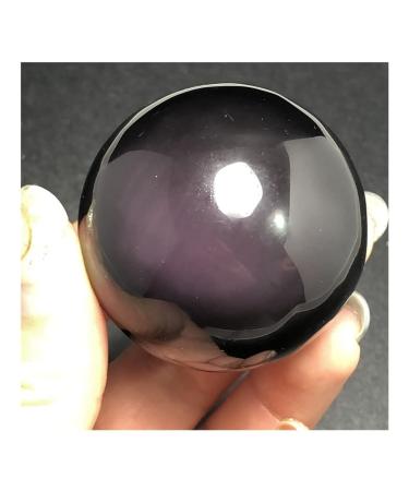 Natural Crystal Rough 4cm 1PC Natural Colorful Obsidian Crystal Ball Stones