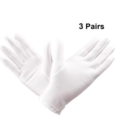 MAGICLULU 9 Pairs Moisturising Glove Soft Stretchy Gloves Soft Cotton Sunscreen Gloves Jewelry Etiquette Gloves Serving Gloves Cotton Gloves Working Glove White Gloves Miss Spring and Summer - Buy Online on GoSupps.com