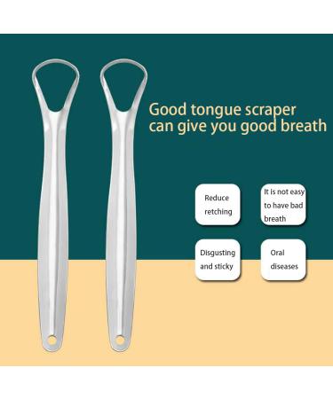 Multi-Colored Tongue Scraper Set - 5-Piece Wear-Resistant Mouth Cleaning Tools for Fresh Breath | Rust-Free for Adults - Buy Online on GoSupps.com