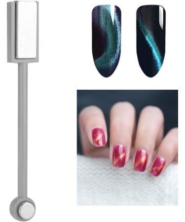 3D Cat Eye Effect Magnet Nail Gel - Double Head Manicure Tool for Magnetic Cat Eye Polish - Buy Online on GoSupps.com