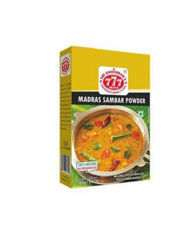 777 Madras Sambar Powder 165gr x 20 pack