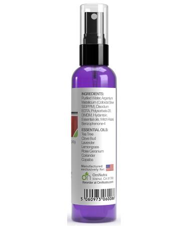 Ketozonil True Colloidal Silver Spray - 2OZ Extra Strength 500ppm | Nano Silver for Athlete's Foot & Jock Itch Relief - International Shipping Available - Buy Online on GoSupps.com