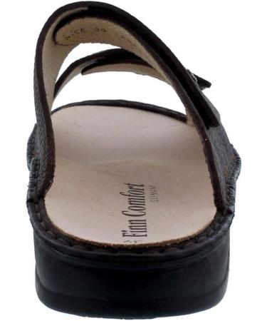 Finn Comfort RIAD Classic Line Oat Smooth Leather Coffee Interchangeable Footbed 1505-742432 8.5 UK Coffee - Buy Online on GoSupps.com