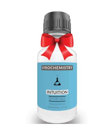 Pheromones For Women (INTUITION) - Elegant Ultra Strength Organic Fragrance Body Perfume Oil 15mL Concentrate Human Grade Pheromones to Attract Men