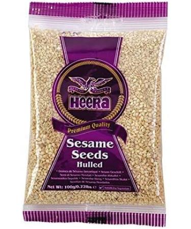 Heera Sesame Seeds | White Sesame | Hulled Sesame Seeds | 100g
