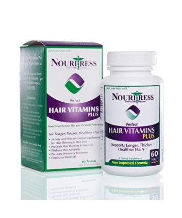 NouriTress Perfect Hair Vitamins Plus 60 tabs - Buy Online on GoSupps.com