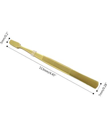Professional Stainless Steel Sloping Pointed Eyebrow Tweezers for Hair Removal - Best Makeup Tool for Women - Buy Online on GoSupps.com