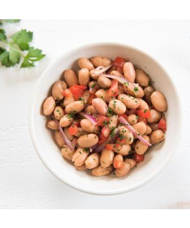 Bodrum Borlotti Beans | 400G | Ready To Eat | Dried | Natural | Vegan | High Fibre | High Protein - Buy Online on GoSupps.com