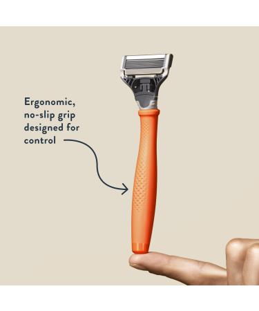 Harry's Razors for Men - Men's Razor + 13 Razor Blade Refills 5 Blade Razors for Men 13 Razor Head Refills Orange 13 count (Pack of 1) - Buy Online on GoSupps.com