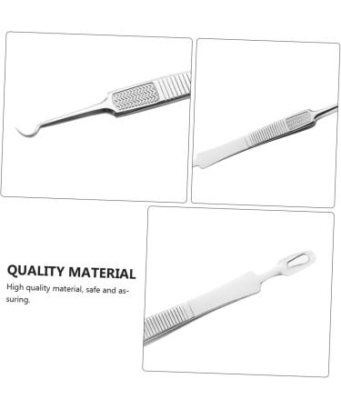 DRESSOOS 3pcs Clip Remover Pimple Tools Curved Pimple Tweezers Extractor Double Head Popper - Buy Online on GoSupps.com