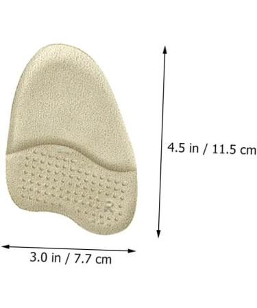 NOLITOY 6 Pairs Forefoot Cushion Pads for Women Gel Shoe Inserts & Foam Insole for Heels | Comfortable High Heel Accessories & Dragonfly Hair Clips - Buy Online on GoSupps.com