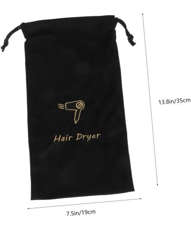 Hair Dryer Storage Bag Portable Storage Bag Organizer Green Fascinator Drawstring 35c Cloth Shoe Bag As Shown 35x19cm - Buy Online on GoSupps.com