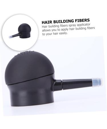 PLAFOPE 3 Pcs Silicone Nozzle Hair Fiber Spray Clear Loose Powder Spray Applicator Pump Black Plastic Abs - Buy Online on GoSupps.com
