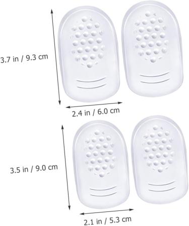 Buy Hemoton 12 Pairs Self-Adhesive Heel Pads & Cushions - Shockproof Comfort for Women's Dress Shoes | Plantar Inserts & Heel Inserts - Buy Online on GoSupps.com